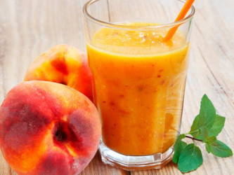 Cremiger Pfirsich Shake