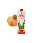 Forever Aloe Peaches - der fruchtig, spitzige Drink: Die wertvollen Nährstoffe der Aloe Vera vereint mit der natürlichen Süsse von Pfirsichen