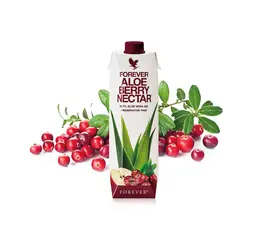 Forever Aloe Berry Nectar - 90,7% Aloe-Vera-Gel, kombiniert mit den Vorzügen aus Cranberrys und Äpfeln.