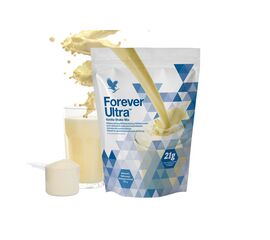 Forever Ultra Vanilla Shake Mix - eiweissreicher Shake mit Vitaminen und Spurenelementen auch als Zusatz- oder Zwischenmahlzeit geeignet.