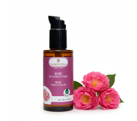 Rose Gesichtstonic von myAloe.ch: Belebt müde Haut und sorgt für neue Ausstrahlung.