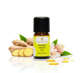 Ingwer BIO Aromaöl – Würzige Wärme & exotischer Genuss in jedem Tropfen
myaloe.ch

Das Ingwer BIO Aromaöl ist dein natürlicher Geschmacksverstärker, wenn du Speisen und Getränken eine angenehme, frische Schärfe verleihen möchtest – ohne Aufwand, ohne Schälen, ohne Stückchen.
Unser 100% naturreines Bio-Aromaöl aus Sri Lanka veredelt asiatische Gerichte, Desserts, Schokolade, Smoothies, Currys, Dressings und Heissgetränke mit einem wunderbar aromatischen, warm-würzigen Geschmacksprofil.

Bereits 1–4 Tropfen reichen, um deine Kreationen kulinarisch aufzuwerten – sauber, präzise, vegan und intensiv, ganz ohne Zusatzstoffe.

Ingwer BIO Aromaöl schenkt Dir Wärme, Energie und exotische Lebensfreude – egal ob in Deiner Küche oder als wärmender Duftmoment. Ein Tropfen genügt, um neue Kraft zu wecken, Kreativität zu entfachen und Genuss in Deinen Alltag zu bringen.
