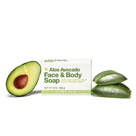 Aloe Avocado Face & Body Soap -  zart duftende Seife mit Aloe Vera – reinigt und schützt.