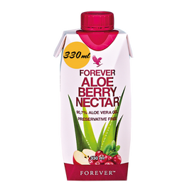 Forever Aloe Berry Nectar - geniesse die wertvollen Vitalstoffe der Aloe Vera in einer Kombination aus Äpfeln und Moosbeeren – auch als Cranberrys