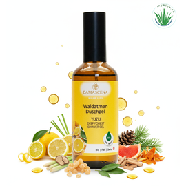 Ein fruchtig-spritziges Duftbouquet für pures Frischegefühl. Der Yuzu Raumspray schafft mit 100% naturreinen ätherischen Ölen wie Yuzu, Grapefruit, Orange u.a. eine freundliche Atmosphäre. Er erfrischt und wirkt positiv auf das Raumklima. Die sommerlich-belebenden Essenzen sorgen für Gelassenheit und Leichtigkeit.