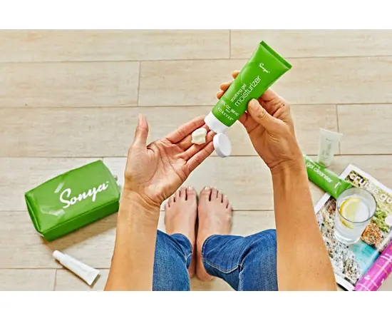 Sonya soothing gel moisturizer - Kollagen verbessert das Erscheinungsbild der Haut