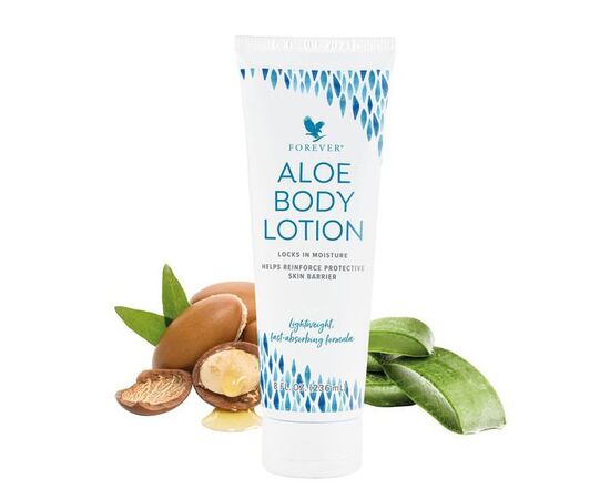 Forever Aloe Body Lotion ist Dein idealer, täglicher Feuchtigkeitsspender. Freue Dich auf eine immer zarte, elastische und geschmeidige Haut!
