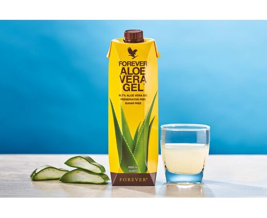 Forever Aloe Vera Gel - ist reich an Vitamin C, zuckerfrei und ohne Zusatz von Konservierungsstoffen
