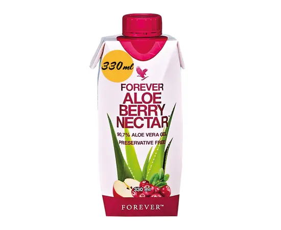 Forever Aloe Berry Nectar - geniesse die wertvollen Vitalstoffe der Aloe Vera in einer Kombination aus Äpfeln und Moosbeeren – auch als Cranberrys