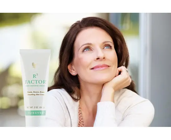 Forever R³ Factor Skin Defense Creme - Anti-Aging-Creme für alle Hauttypen sorgt für einen deutlich sichtbaren Hautverjüngungseffekt