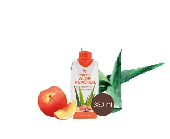 Forever Aloe Peaches - Aloe Vera vereint mit dem süssen Geschmack von Pfirsichen