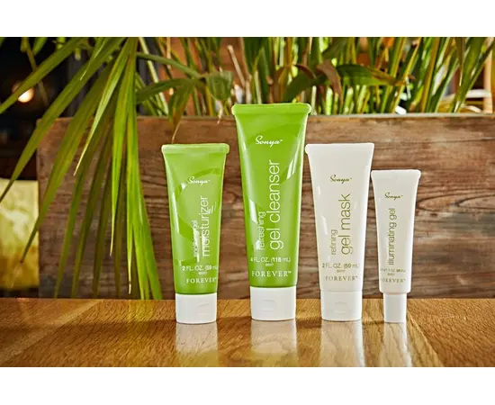 Forever Sonya refreshing gel cleanser - eine perfekte Kombination:  Sonya daily skincare system