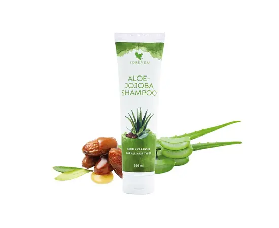 Forever Aloe-Jojoba Shampoo - pflegt, schützt und spendet Feuchtigkeit auf natürliche Weise und macht spröde Haare wieder geschmeidig.