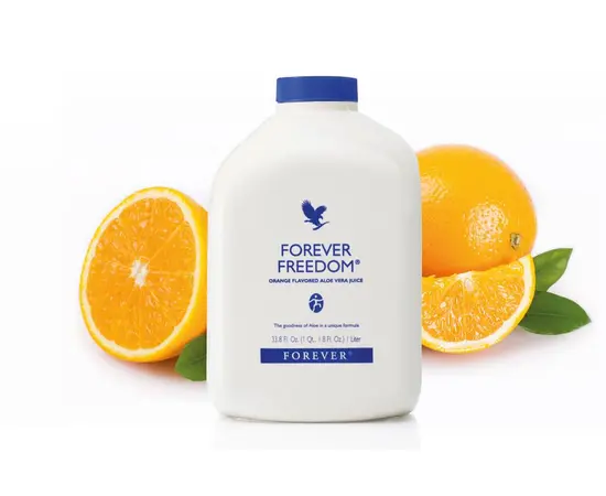 Forever Freedom - 90% Aloe-Vera-Gel mit frischem Orangengeschmack