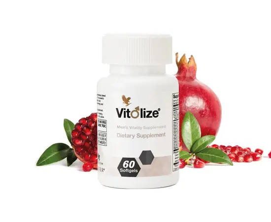 Vitolize Men enthält eine hochkonzentrierte Vitalstoffkombination, speziell abgestimmt auf die Bedürfnisse von Männern.