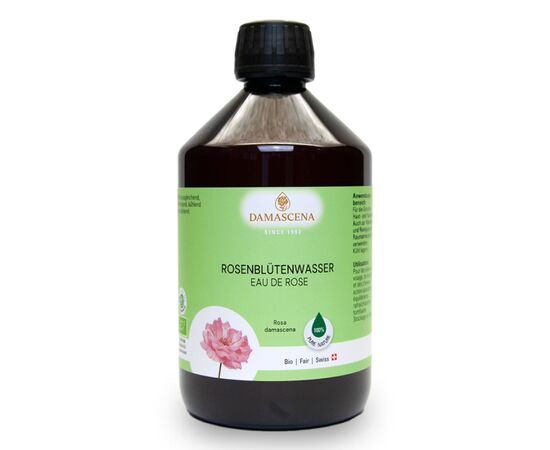 Pflanzenwasser von myAloe.ch: Rosenblütenwasser - ausgleichend, tröstend, harmonisierend, entspannend, schützend, aphrodisierend