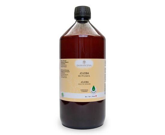 Jojobaöl BIO – Natürliches Multitalent für Haut und Haar


Ein altes Heilmittel der Indianer


✔️ Pflegend & feuchtigkeitsspendend: Jojobaöl reguliert den Feuchtigkeitshaushalt der Haut, ohne die Poren zu verstopfen.

✔️ Nicht komedogen: Ideal für unreine, fettige oder Mischhaut – unterstützt die Haut, ohne sie zu belasten.

✔️ Langanhaltend & stabil: Oxidiert kaum – ideal als Trägeröl für ätherische Öle oder DIY-Kosmetik.

✔️ Für Haare & Kopfhaut: Stärkt das Haar, beruhigt die Kopfhaut und kann Schuppenbildung entgegenwirken.

✔️ Hauttyp: Für alle geeignet. Besonders für trockene und gereizte Haut.

✔️ Das Jojobaöl kann als Basis von Eigenkreationen oder für die tägliche Pflege verwendet werden.

✔️ Antioxidativ & entzündungshemmend: Enthält Vitamin E und wertvolle Fettsäuren, die die Hautbarriere stärken und Irritationen lindern können.