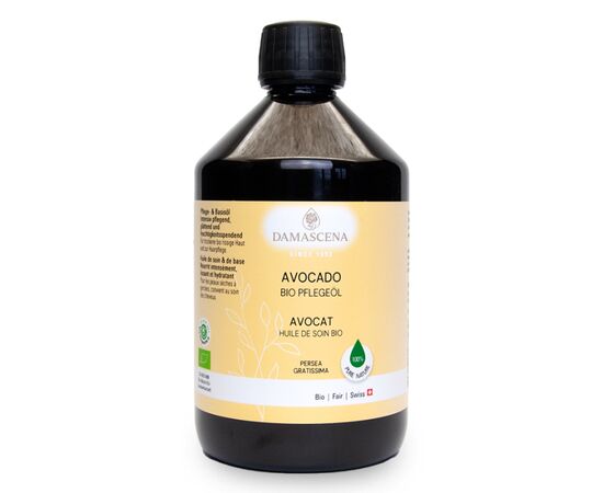 MyAloe.ch Avocadoöl BIO : Das reichhaltige Avocadoöl ist sehr vitaminreich,  intensiv pflegend - ideal für Gesicht, Körper,  Haarpflege, oder Massage - dringt tief in die Haut ein und schützt vor Feuchtigkeitsverlust