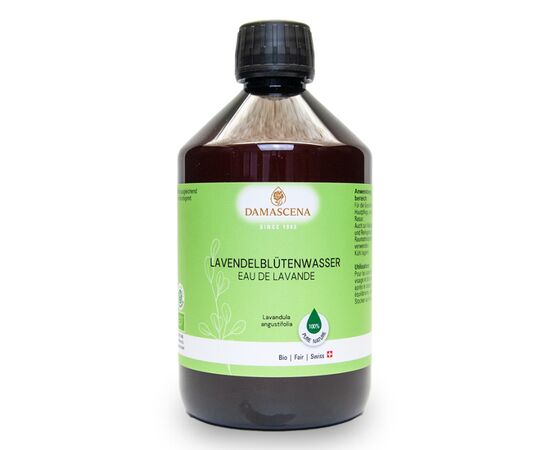 Pflanzenwasser von myAloe.ch: Lavendelblütenwasser - In der Aromatherapie geschätzt für seine beruhigende, klärende, reinigende und hautfreundliche Wirkung.