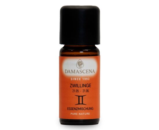 ♊️Sternzeichen Zwilling - Ätherisches Öl 
✅  Essenzmischung aus 100% naturreinen ätherischen Ölen von von Zitrone, Lavendel, Eukalyptus, Tulsi u.a.
✅  Kommunikativ, praktisch, wissbegierig
✅  Element: Luft
✅  Planet: Merkur
✅  Herstellung: Handabfüllung Schweiz
✅  Garantie für höchste Qualität

☑️  Für die Aromapflege und Raumbeduftung.

ℹ️ Inhalt: 10ml



♊️ Zwillinge mögen frische Düfte die Leichtigkeit vermitteln, in Kombination mit blumigen und kräutigen Duftnoten. In unserer Essenzmischung für das Sternzeichen Zwillinge haben wir aufeinander abgestimmte Komponenten wie Zitrone BIO, Pfefferminze BIO, Eukalyptus BIO, Immortelle BIO, Myrte BIO, Litseacubeba BIO und andere.