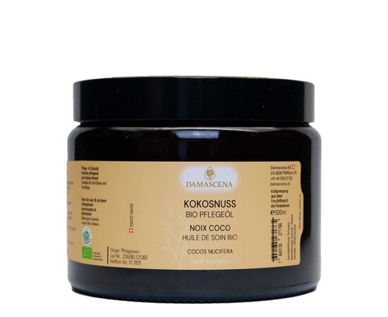 ❤️ Sanfte Feuchtigkeitspflege & tropischer Genuss für Haut, Haar & Sinne

❤️ Das Kokosnussöl BIO von myAloe.ch ist ein echtes Multitalent in der natürlichen Haut- und Haarpflege. Gewonnen aus kontrolliert biologischem Anbau und schonend kaltgepresst, bietet es eine intensiv feuchtigkeitsspendende, kühlende und schützende Wirkung für Gesicht, Körper und Haar. Dank seiner hautfreundlichen Eigenschaften ist es für alle Hauttypen geeignet – besonders wohltuend bei trockener, gereizter oder schuppiger Haut.