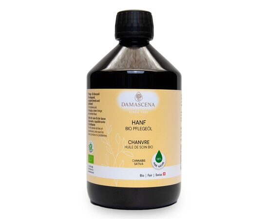 MyAloe.ch Hanföl BIO: Das Öl kann unverdünnt auf die gewünschten Hautstellen aufgetragen werden. In Massageölen sollte das Hanföl mit anderen Pflegeölen gemischt werden, da es zu den trockenen Ölen zählt und sehr schnell in die Haut einzieht. Es hinterlässt keinen Fettfilm. -> Bei rauen Händen oder Ausschlägen kann das Hanföl ein Retter in der Not sein. Dafür morgens und abends unverdünnt oder in Kombination mit ätherischem Öl wie Rosengeranium oder Immortelle auf die betroffenen Stellen auftragen.