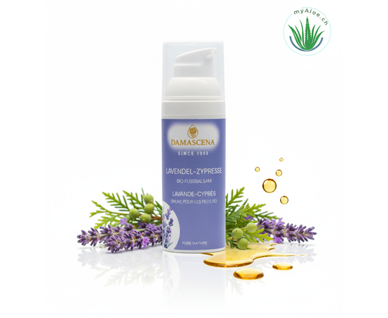 ❤️ Wohltuende Pflege für müde Füsse – mit der Kraft ätherischer Öle

❤️ Unsere Füsse tragen uns durchs Leben – Tag für Tag. Der Lavendel-Zypresse Fussbalsam BIO ist die perfekte Antwort auf beanspruchte, überhitzte oder ermüdete Füsse. Mit einer erfrischenden Kombination aus Lavendel und Zypresse, wirkt dieser reichhaltige Balsam nicht nur pflegend und desodorierend, sondern schenkt auch ein Gefühl tiefer Entspannung und Frische. Ideal auch für die Beinpflege, um die Mikrozirkulation zu unterstützen und schwere Beine zu revitalisieren.