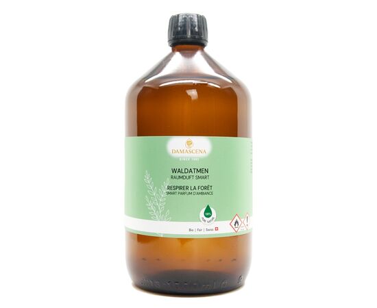 Profumo per ambienti Smart Forest Breathe - fragranza per ambienti 100% naturale per il diffusore di aromi SMART


La sensazione di una passeggiata nel bosco - chiarezza, freschezza e nuova vitalità
Con il profumo per ambiente Smart Forest Breathe, potete portare il potere rivitalizzante della foresta direttamente a casa vostra. Questa essenza profumata, prodotta a mano in Svizzera, contiene una composizione armoniosa di oli essenziali naturali puri al 100% di abete bianco, aghi di abete rosso, eucalipto, pino, pompelmo, menta piperita, cedro dell'Atlante e limone.

Senza additivi sintetici, vegano e sostenibile - per un clima interno puro e sano che armonizza corpo, mente e anima. (Adatto solo per il Smart Aroma Diffuser!)



✅ 4 benefici chiave in sintesi ¹⁾
✔️ 100% naturale e sostenibile - senza sostanze chimiche, riempito a mano in Svizzera

✔️ Sperimenta il potere della foresta - calmante, radicante e rinfrescante allo stesso tempo

✔️ Libera le vie respiratorie - supporto ideale in caso di raffreddore o aria cattiva

✔️ Versatile - per il relax, la concentrazione e i momenti di benessere