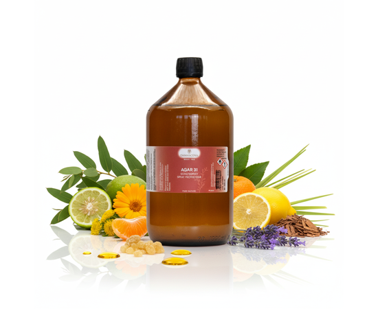 Agar 31 Schutzspray – Dein natürlicher Begleiter für Energie, Schutz & Balance
myaloe.ch

Nach tibetischer Medizin – mit der Kraft von 31 ätherischen Ölen
Der Agar 31 Schutzspray ist weit mehr als ein Raumduft: Er ist ein kraftvolles Schutz- und Energie-Elixier, das Körper, Geist und Umgebung harmonisiert. Nach den Prinzipien der tibetischen Medizin hergestellt, vereint er die Essenz von 31 reinen Pflanzenölen aus Wurzeln, Blättern, Rinden und Blüten – in einer über Jahrhunderte bewährten Rezeptur.

Diese Komposition wirkt reinigend, stärkend und harmonisierend, hält negative Energien, Viren, Bakterien und unangenehme Gerüche fern und schenkt Dir gleichzeitig Klarheit, Ruhe und Lebenskraft.

Ideal für alle, die sich im Alltag geschützt, geerdet und mit positiver Energie umgeben möchten.



✅ Deine 4 Schlüsselvorteile mit Agar 31 Schutzspray BIO
✔️ Schützend & reinigend: Neutralisiert negative Energien, Bakterien & Viren in der Raumluft
✔️ Energetisierend & ausgleichend: Unterstützt Konzentration, Lebensfreude & mentale Stärke
✔️ Tibetische Heilkunde: Bewährte Rezeptur mit 31 ätherischen Ölen aus Heilpflanzen
✔️ Vielseitig & sanft: 100% naturrein, vegan, tierversuchsfrei & handabgefüllt in der Schweiz